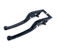 Motorbike Clutch Lever Electric Bike Brake Handle Cnc Aluminum Adjustable Motorcycle For Hydraulic Disc Brake Levers motorcycle brake lever(BLACK ONE PAIR)