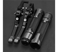 Motorbike Clutch Part Folding Extendable Brake Clutch Levers Motorcycle Accessories Parts Adjustable Handle for Kawasaki for Ninja Z 400 Z400 2018 2019 2020 2021 2022(Black2)