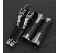 Motorbike Clutch part Motorcycle Extendable Adjustable Clutch Brake Levers Controller Lever Handle For APRILIA SR50 MY SR50MY 2014-2019(Black2)