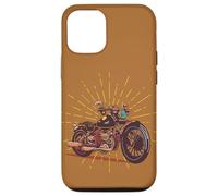 Motorbike Collectors Old Biker Vintage American Motorcycles Case for iPhone 12/12 Pro