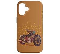 Motorbike Collectors Old Biker Vintage American Motorcycles Case for iPhone 16