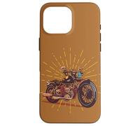 Motorbike Collectors Old Biker Vintage American Motorcycles Case for iPhone 16 Pro Max