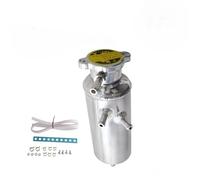 Motorbike Coolant Reservoir 350ml Coolant Radiator Tank With Header Tank Expansion Cap Coolant Overflow Bottle Recovery Water Tank Reservoir Universal Reservoir Tank Kit