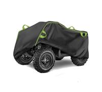 Motorbike Cover ATV QUAD UTV Accessorice Motor Quad Bike Cover Case Waterproof Rain Dust Anti-UV Wind Outdoor Motorbike Covers(XXXL)