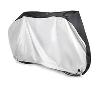 Motorbike Cover Bike Bicycle Protective Cover S-XL Size Multipurpose Rain Snow Dust All Weather Protector Covers Waterproof Garage Outdoor Motorbike Covers(Silver,L)