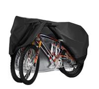 Motorbike Cover Bike Cover 210D Bicycle Protector Multipurpose Rain Snow Dust Waterproof All Weather Protective Covers Outdoor Motorbike Covers(For 2 bike)