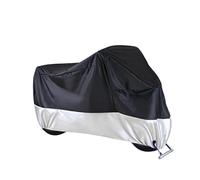 Motorbike Cover For Piaggio For Beverly 400 Motorcycle Covers Outdoors Protection Dust Thickened Clothcover(Silver - black)