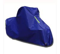Motorbike Cover For Royal Enfield Goan Classic 350(2025+),Professional Customized Outdoor Motorcycle Covers UV Waterproof proof Breathable Large Motorcycle Tarpaulin With Reflective Strips(Blue)