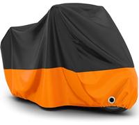 Motorbike Cover for Triumph Bonneville Speed Master Cruisers, Motorbike Cover with Lock-Holes Motorcycles Vehicle Cover Motorcycle Cover,A