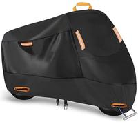 Motorbike Cover for Triumph Sprint GT 2011-2016, Waterproof Dustproof with Reflective Strips & Lock Holes All-Season & Winter-Proof Protection
