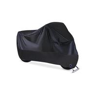 Motorbike Cover Motorcycle Cover Outdoor Dustproof Rain Protector For Indian For Roadmaster Ftr 1200 S Ftr1200(Black,L for 180cm)