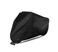 Motorbike Cover Motorcycle Cover UV Protective Dustproof Snowproof Outdoors Waterproof For DAX ST125 ST 12(Black,3XL For 220cm)