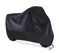 Motorbike Cover Motorcycle Sunproof Anti Scratch Rainproof Dustproof Protection Full Coverage For Suzuki SV650(Black)