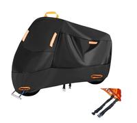 Motorbike Cover Waterproof for Triumph Thunderbird LT 2014-2019, Outdoor Motorcycle Shield with Lock Holes, All Weather Rain Dust UV Protection, Windproof with Reflective Strips