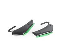 Motorbike Cowls For N&inja For 650 2020-2023 Motorcycle Winglets Spoiler Fairing Side Wings Aerodynamic Winglet Race Fins Accessorie SCSTHRCRA(Carbon look - green)