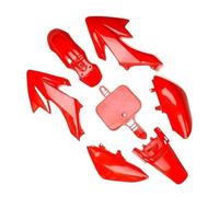 Motorbike Cowls Motorcycle Fairing Set Body Kit Plastic Mudguard Number Plate Cover For XR50 CRF50 50/70/90/110/125CC Pit Dirt Bike Side