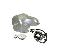 Motorbike Crankcases Fit For 50cc-125cc Motorcycle Pit Dirt Bike Engine 2 Coils Magneto Stator Cover Cap Motorcycle Engine Case Cover(Stator And Cover)