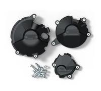 Motorbike Crankcases Fit For CBR1000RR CBR 1000RR-R SP 2020-2025 Engine Protect Cover Body Frames Clutch Pulse Protection Cover Motorcycle Engine Case Cover(1 Set-BK)