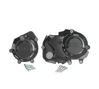 Motorbike Crankcases Fit For Cross Cub Little Beast CC110 2023 Modified Engine Anti-Fall Protection Side Cover Engine Guard Cover Crankcase Side Cover(Carbon-colored set)