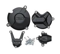 Motorbike Crankcases Fit For S1000R S1000RR S1000XR 2015-2020 Engine Protect Cover Body & Frames Clutch Pulse Protection Engine Stator Side Cover(1 Set(4 pieces)-BK)