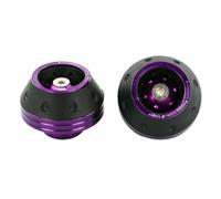 Motorbike Crash Anti Fall Slider 2PCS Universal Motorcycle Crash Protector Wheel Protection Pads Motorbike Frame Anti-fall Slider Accessories