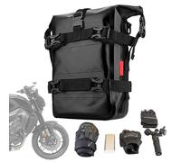 Motorbike Crash Bar Bags - Waterproof Large Capacity Impact Protection Bag - Easy Installation with Adjustable Straps, Suitable for Outdoor Adventures, Urban Riding, and Long-Distance Trips