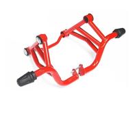 Motorbike Crash Bar Bumper For Benelli For BJ125-3E For TNT125 For BJ For TNT 125 For TNT135 Motorcycle Accessories Engine Guards Frame Protection Bumper Crash Bars Protector(Red-1)