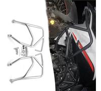 Motorbike Crash Bar Motorcycle Falling Protection Bumper Engine Upper Guard Body Frame Slider Protector Accessories For Benelli TRK702 2022 2023 Crash Bar(Silver)