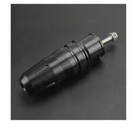 Motorbike Crash Bungs For DUCATI For SCRAMBLER 400 800 1100 For CAFE RACER For DESERT SLED For MACH Motorcycle Exhaust Slider Crash Pads Falling Protection Slider(A-black)