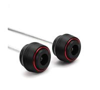 Motorbike Crash Bungs Motorcycle Front Rear Axle Fork Crash Slider Anti Collision Slider Accessories For Aprilia RS660 For TUONO 660 For Factory 2021-2024(F-R-Red)