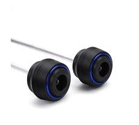Motorbike Crash Bungs Motorcycle Front Rear Axle Fork Crash Slider Anti Collision Slider Accessories For Aprilia RS660 For TUONO 660 For Factory 2021-2024(F-R-Blue)