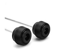 Motorbike Crash Bungs Motorcycle Front Rear Axle Fork Crash Slider Anti Collision Slider Accessories For Aprilia RS660 For TUONO 660 For Factory 2021-2024(F-R-Black)