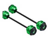 Motorbike Crash Pad Motorcycle Front Rear Fork Wheel Axle Protector For For ER6N For ER-6N For ER 6N 2006-2016 Frame Slider Crash Pad Wheel Fork Axle Crash Sliders