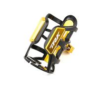 Motorbike cup holder Accessories Motorcycle Beverage Water Bottle Cage Drink Cup Holder For Benelli TRK 702 X TRK702 TRK702X 2022 2023 2024 2025 2026(Yellow)