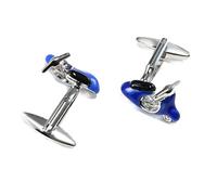 Motorbike Design Cufflinks for Mens Shirt Suit Cuffs Enamel Motorcycle Shape Cuff Links Box Packaging