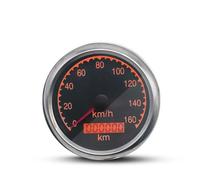 Motorbike Digital Meter Retro Round Motorcycle Speedometer Odometer Accessories 120KM 160KM For B&MW R50 R1 R12 R 71 CJ-K 750 Motorcycle Odometer(D 160KM)
