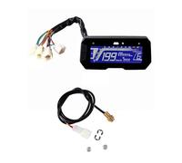 Motorbike Digital Tachometer 12000RPM 6 Gear Universal Motorcycle Digital Speedometer Backlight Odometer For 1, 2,4 Cylinders Meter