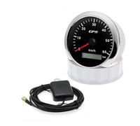 Motorbike Digital Tachometer 7 Color 30/60/80/120/200KMH 85MM GPS Speedometer Gauge with Antenna For Motorcycle Boat Car Truck Speed 9-32V