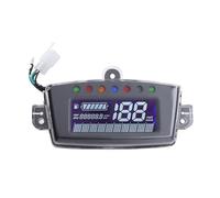 Motorbike Digital Tachometer Digital Motorcycle Meter Odometer Tachometer Turn Indicator Light Fuel Level Display High Beam For