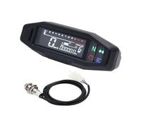 Motorbike Digital Tachometer Motorcycle Speedometer Oil Gauge Tachometer Universal Digital Meters Instrument Cluster Turn Signal Light Indicator