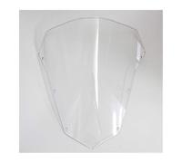 Motorbike Double Bubble Windscreen Windshield Screen For Fz6 2003-2008 Wind Deflectors Motorcycle Wind Deflector(Transparent)
