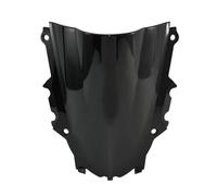 Motorbike Double Bubble Windscreen Windshield Shield Screen For Ya&ma&ha For R3 R25 2019 2020 2021 Motorcycle Windscreen(Black)