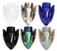 Motorbike Double Bubble WindScreen Windshield Wind Deflectors Motorcycle screen Airflow Fit For Kawasaki Z1000 2003-2006 (Black)