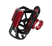 Motorbike Drinks Holder for Kawasaki Ninja 400 2018-2025, Handlebar Mount Water Bottle Cage, Clamp-On Beverage Cup Bracket Rack Motorcycling Accessory,Red