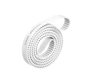 Motorbike Drive Belts Belt 455-525mm Closed Loop Gear Belt HTD5M PU Timing Belt 10 15 20 25 30 40mm Width White Polyurethane Toothed Rubber Drive Belts(5M-520mm,20mm)