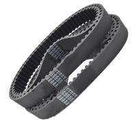 Motorbike Drive Belts HTD 5*M Timing Belt Lp=370 375 380 385 390 395 Width 9-30mm HTD5M Rubber Rubber Drive Belts(390-5M-(78 Teeth),5piece,20mm)