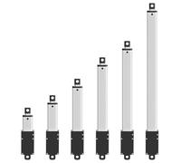 Motorbike Drive Shafts Small Linear Actuator 150MM/S 200MM Force 33Lbs Electric Motor For Cabinets Window Opener Robitcs With Bracket Axle Half Drive Shaft(6V 200mm Stroke,Load 50N)