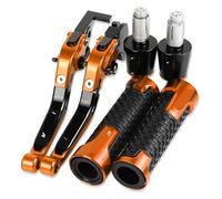 Motorbike Drum Brakes Motorcycle Aluminum Adjustable Brake Clutch Levers Handlebar Hand Grips Ends for Kawasaki for ZX9R 2000-03 Reservoir Levers,Motorcycle Brake Clutch