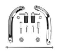 Motorbike Engine Guards Engine Guard Bumper Fit For Z900RS 2018-2025 Frame Slider Crash Bars Pad Protector Accessorie Motorbike Frame Guards(Chrome Upgraded)