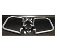 Motorbike Engine Guards For BMW For R1200RT For R1200 RT 2005-2013 Front&Rear Engine Guard Freeway Crash Bar Fuel Tank Protector Motorcycle Engine Guard Bumper(Rear Bumper Silver)